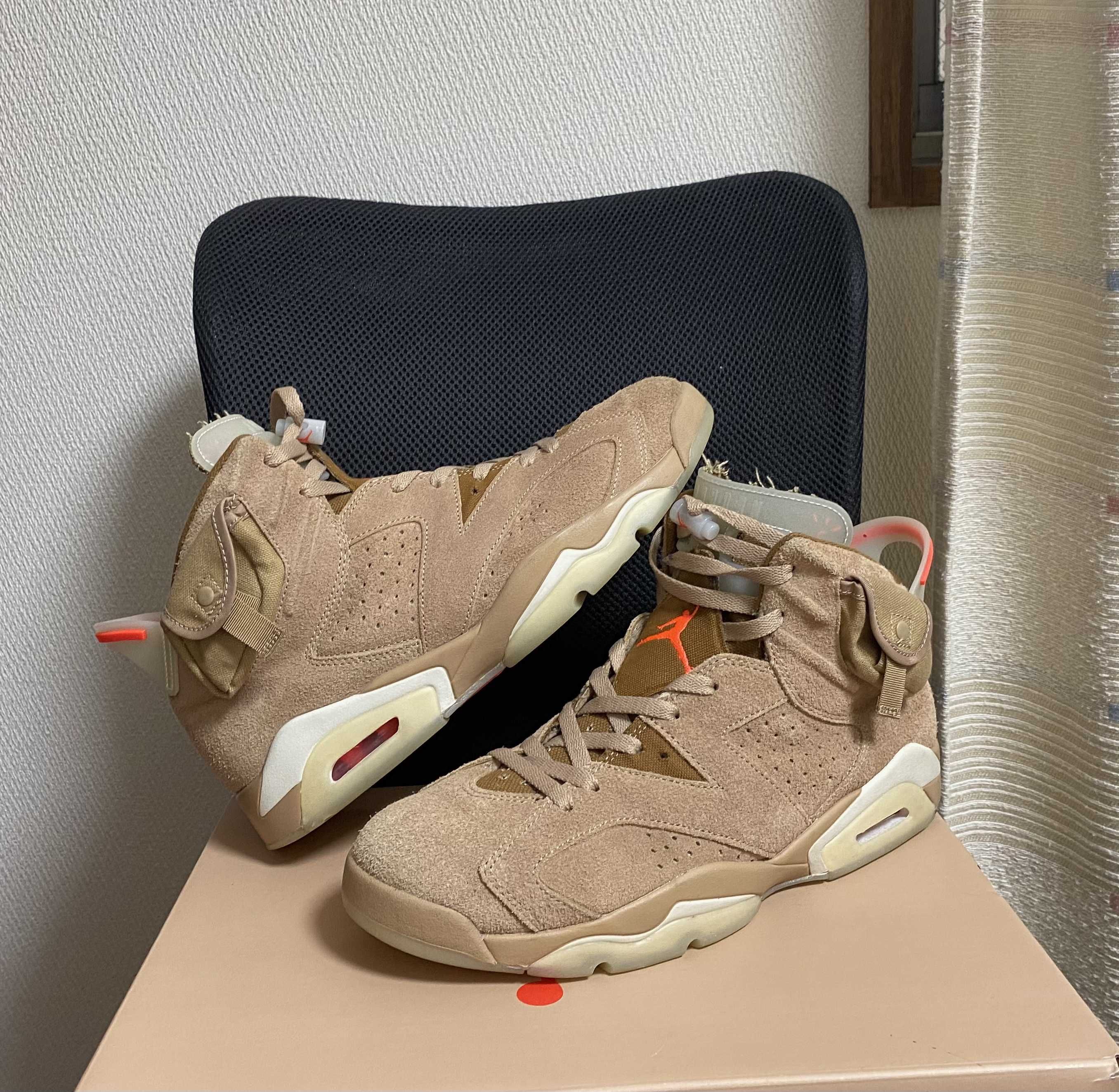 Travis Scott × Nike Air Jordan 6 "British Khaki"
