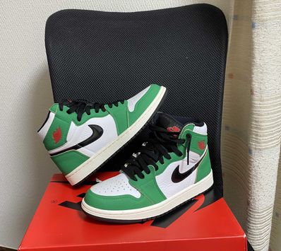 Nike Women's Air Jordan 1 High OG "Lucky Green/White-Sail-Black"