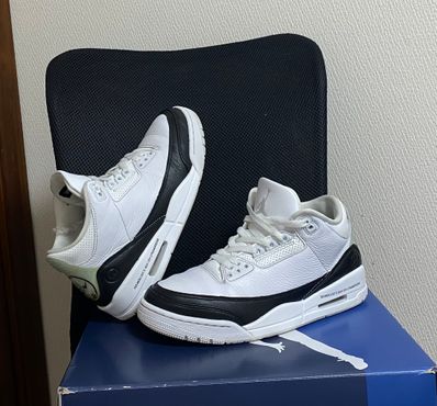 Fragment × Nike Air Jordan 3 "White/Black"