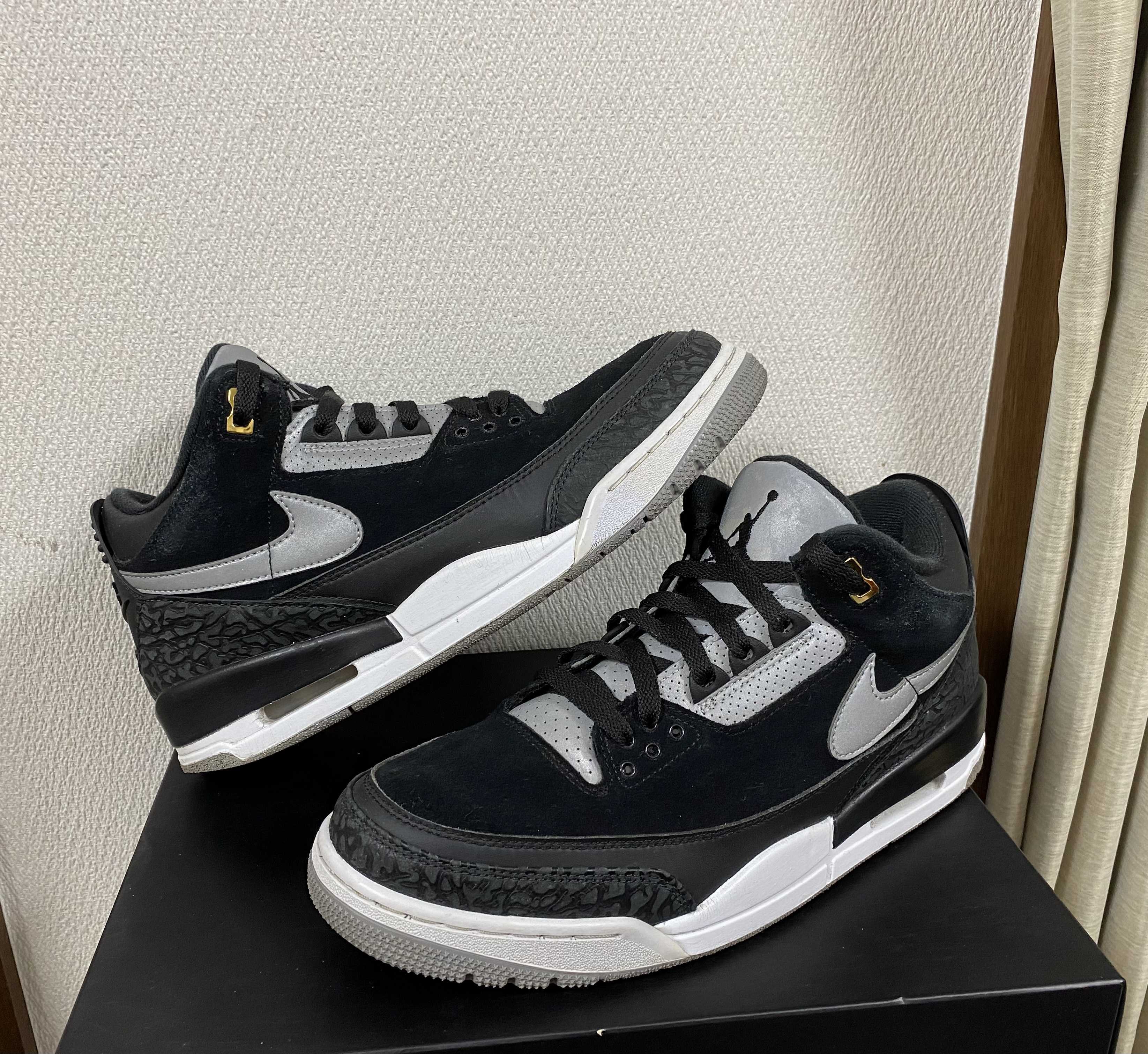 Nike Air Jordan 3 Retro Tinker "Black/Cement Grey"