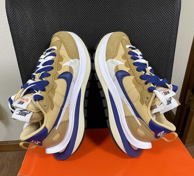 Sacai × Nike Vapor Waffle "Sesame And Blue Void"