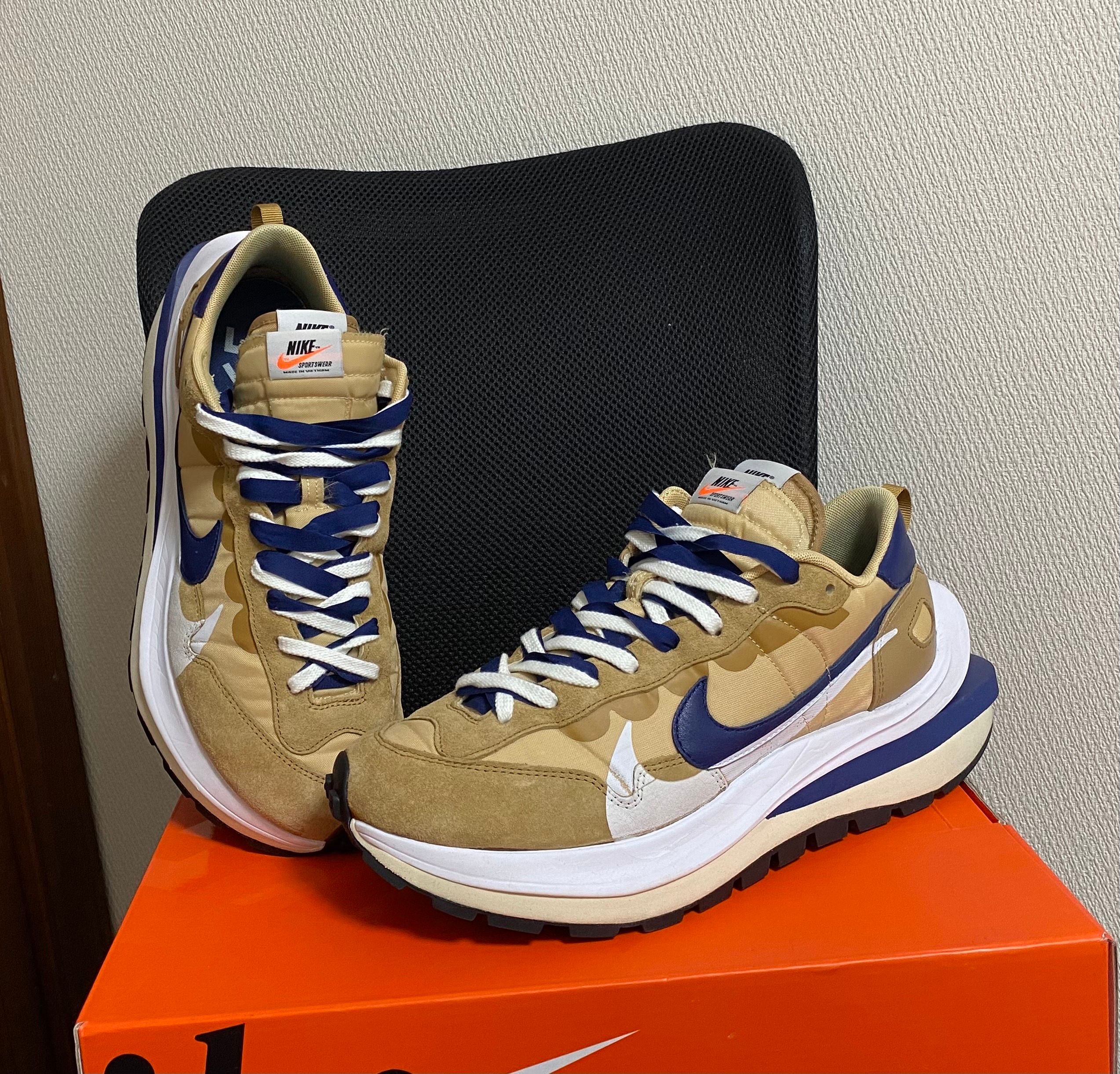 Sacai × Nike Vapor Waffle "Sesame And Blue Void"