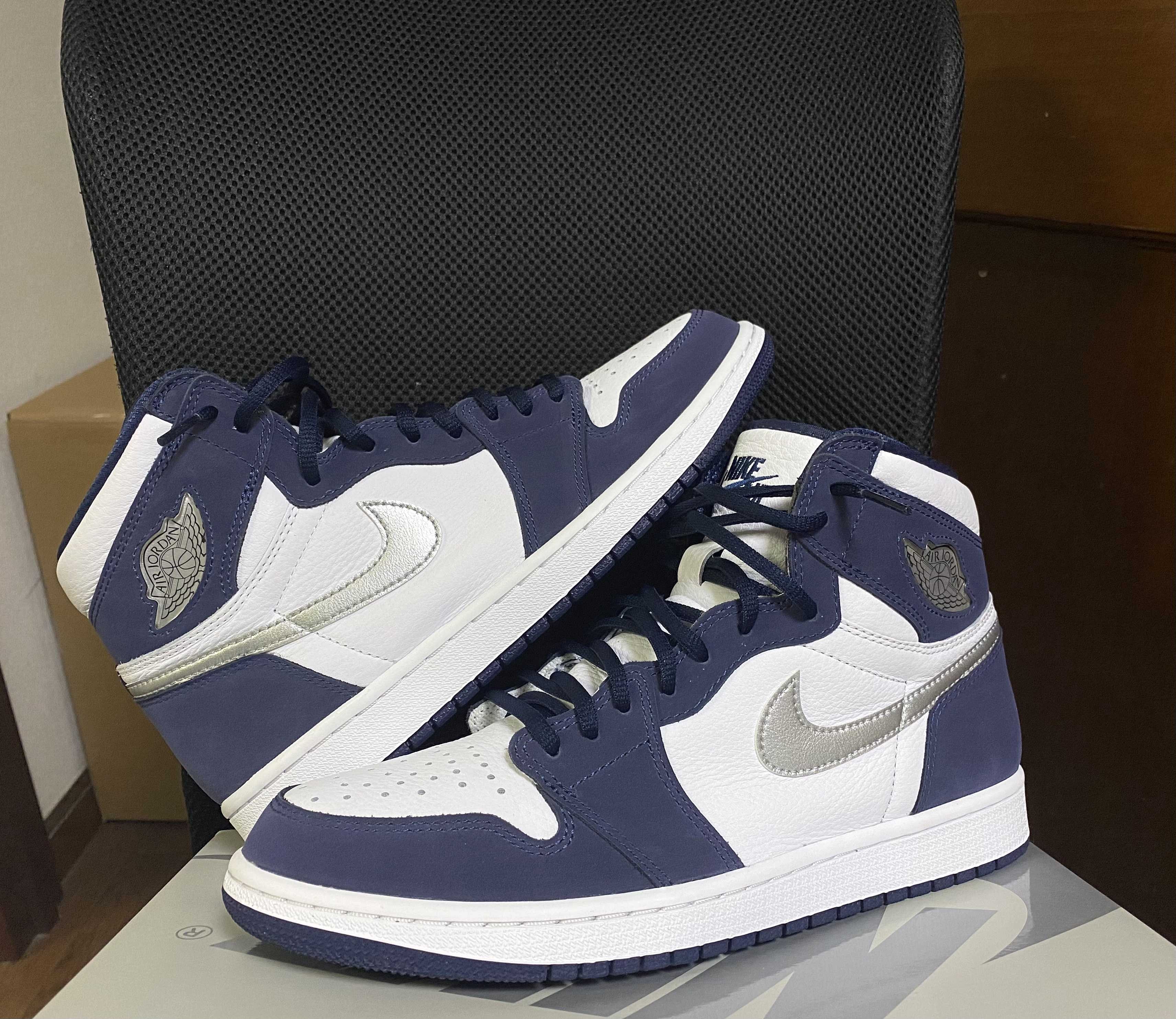 Nike Air Jordan 1 High OG CO.JP "White/Midnight Navy" (2020)(ブリーフケースなし)