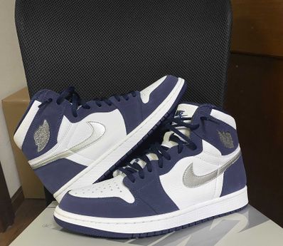 Nike Air Jordan 1 High OG CO.JP "White/Midnight Navy" (2020)(ブリーフケースなし)