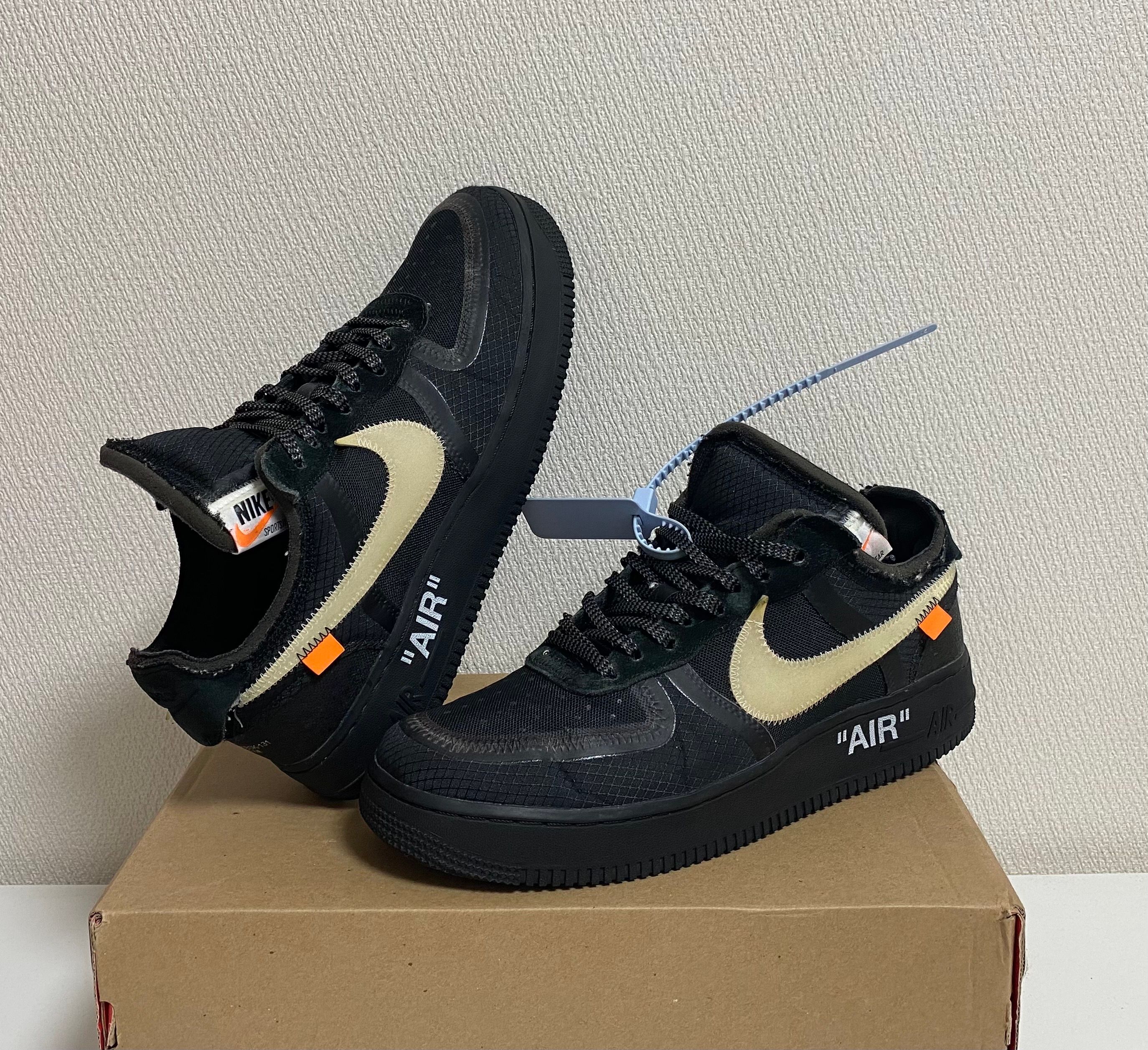 Off-White × Nike Air Force 1 Low "Black"