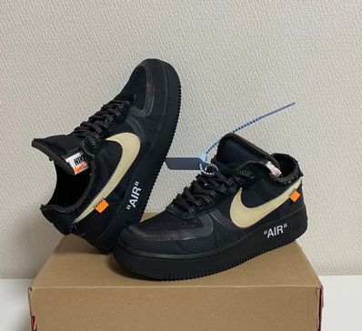 Off-White × Nike Air Force 1 Low "Black"