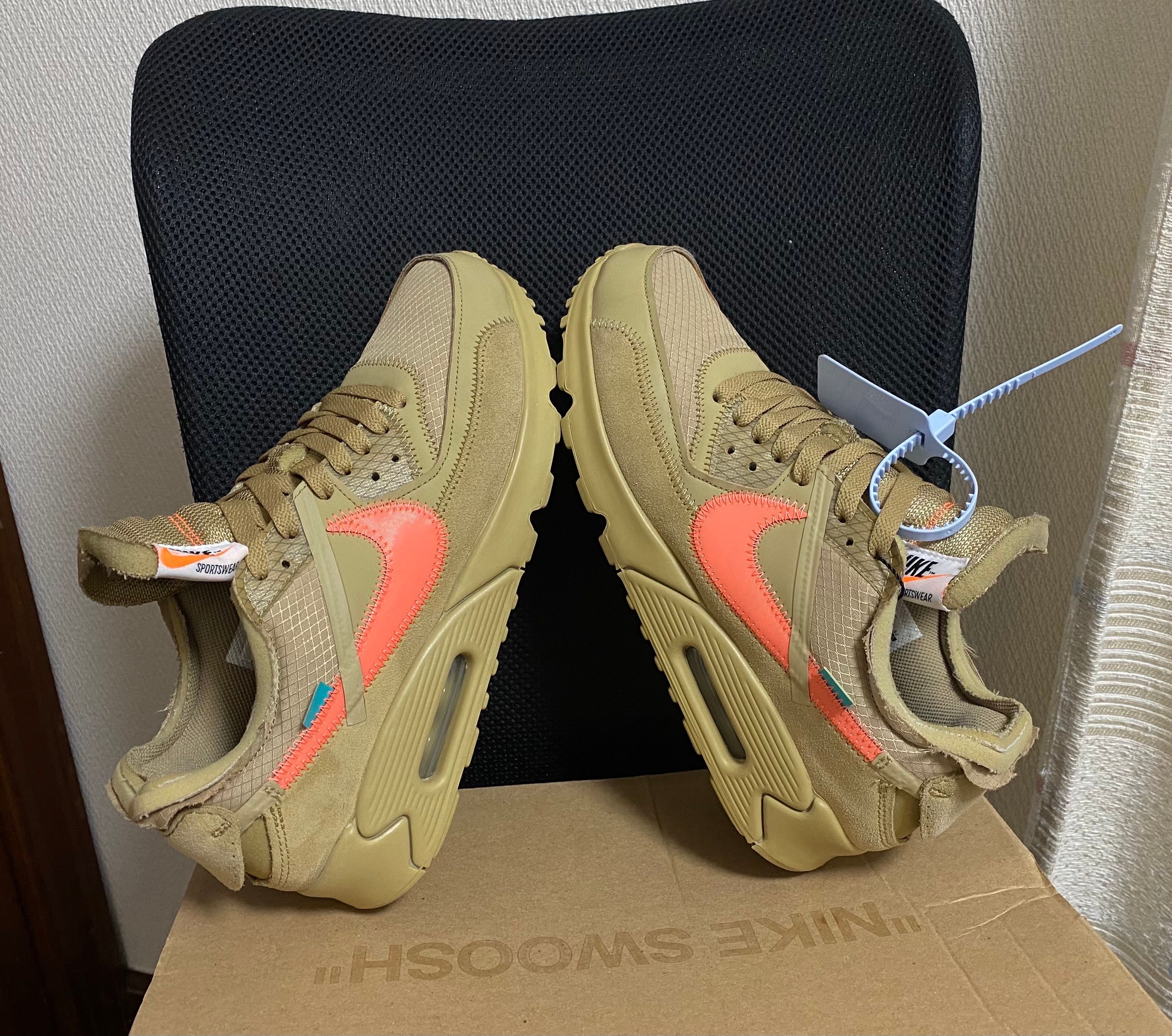 Off-White × Nike Air Max 90 "Desert Ore"