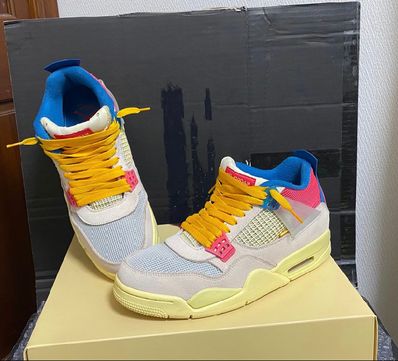 UNION × Nike Air Jordan 4 SP "Guava Ice/Light Fusion Red"