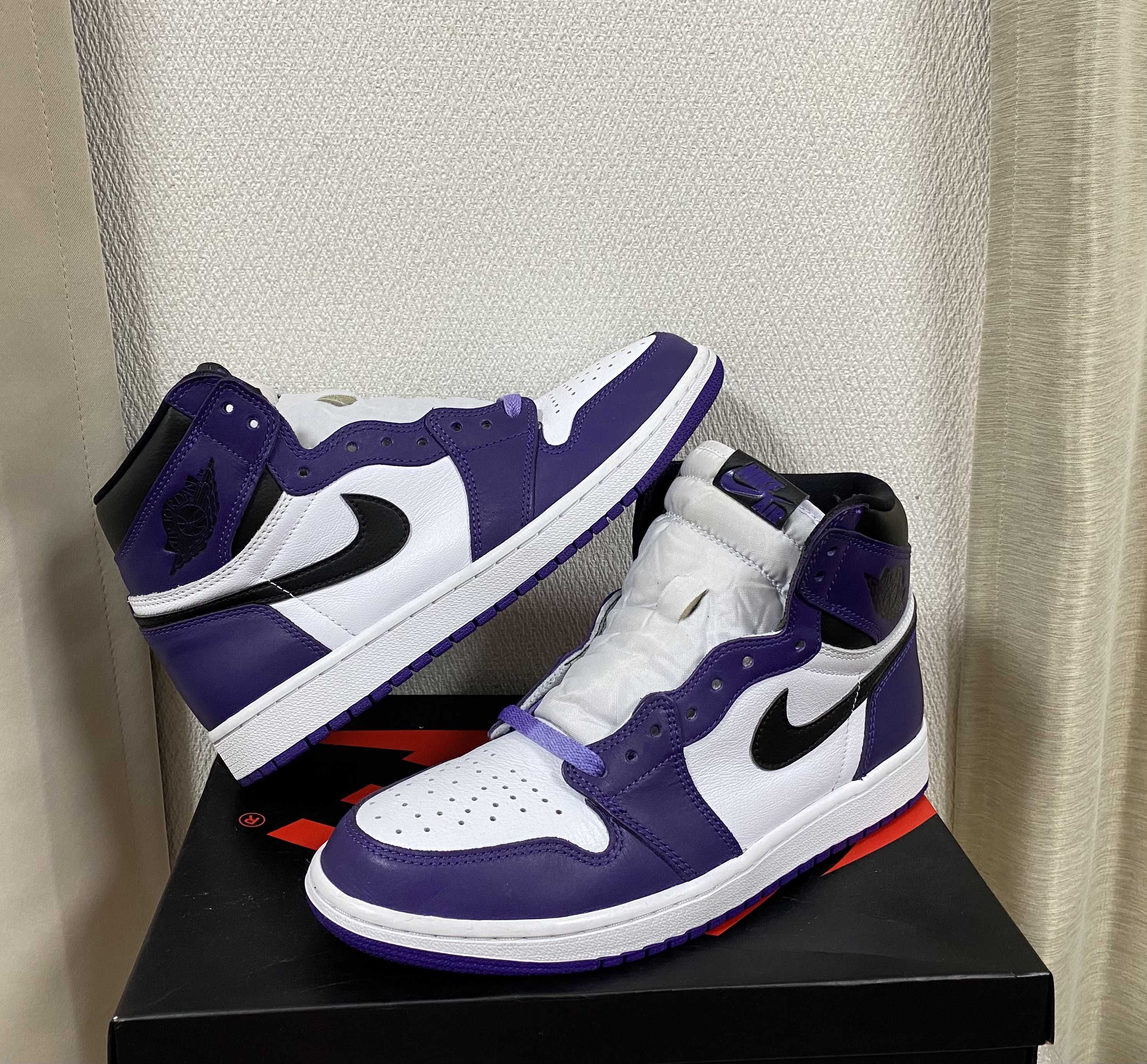 Nike Air Jordan 1 Retro High OG "Court Purple White/Black" (2020)   