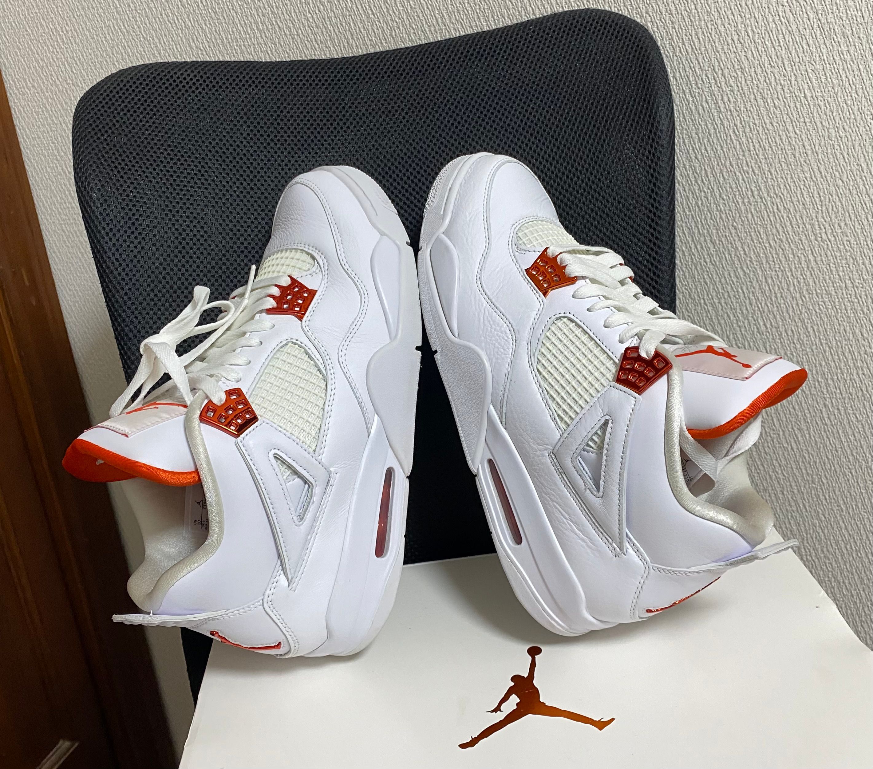 Nike Air Jordan 4 Retro "White/Team Orange"