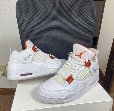 Nike Air Jordan 4 Retro "White/Team Orange"