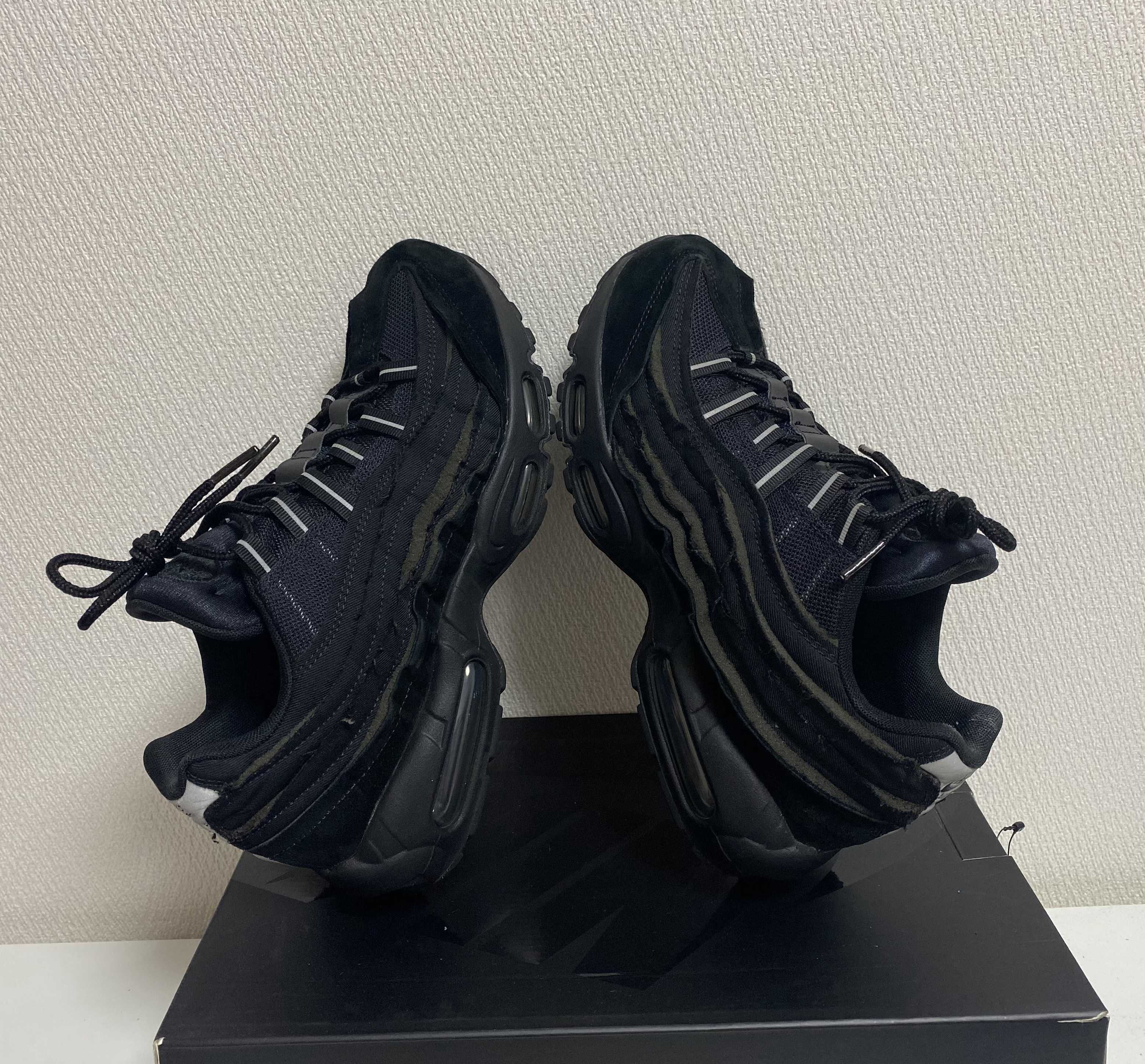 COMME des GARCONS × Nike Air Max 95 "Black"