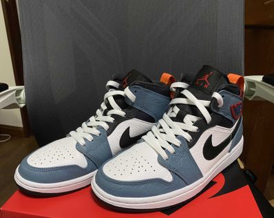 FACETASM × Nike Air Jordan 1 Mid "White/Navy"