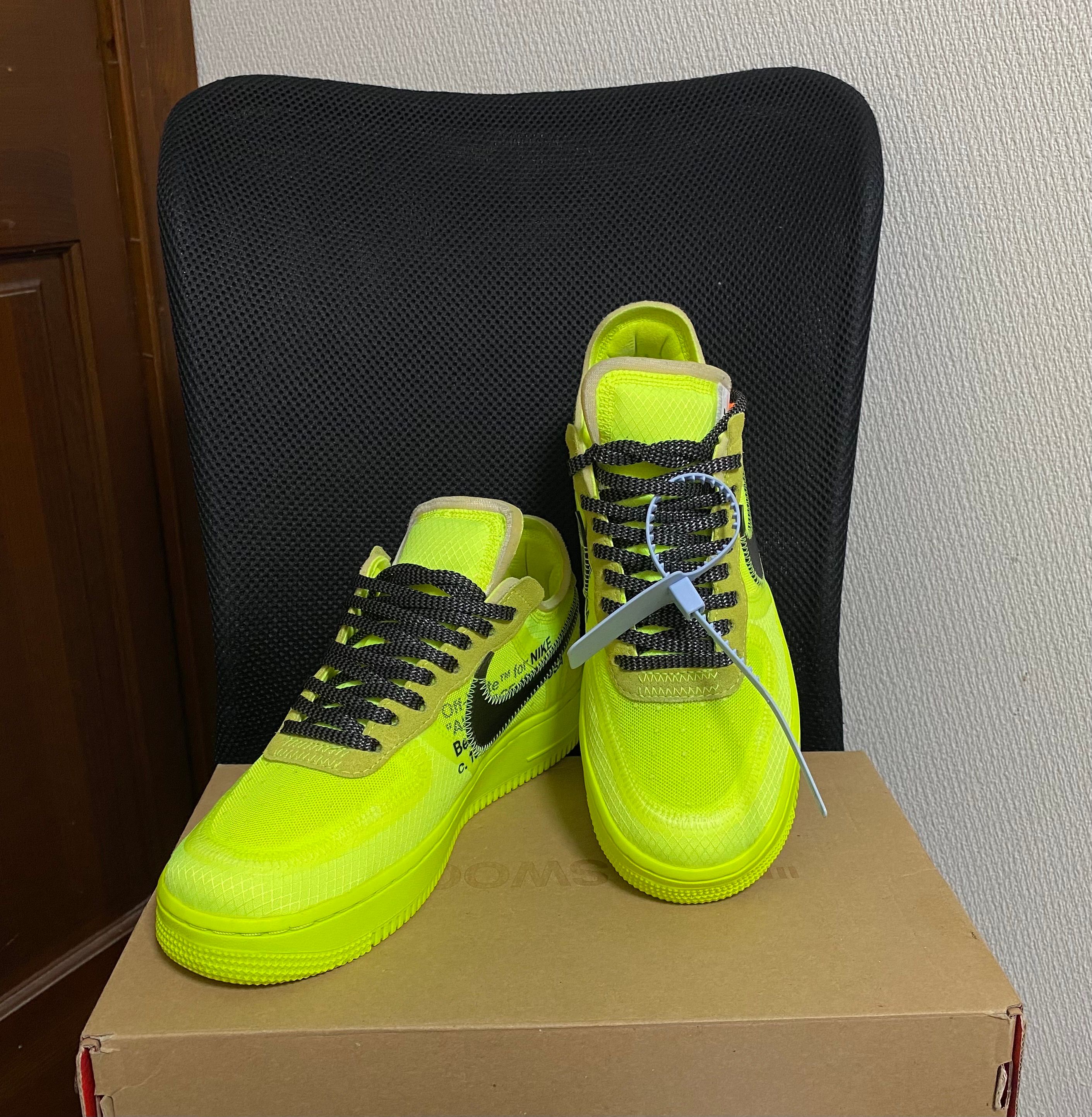 Off-White × Nike Air Force 1 Low "Volt"