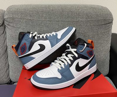 FACETASM × Nike Air Jordan 1 Mid "White/Navy"