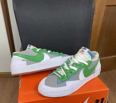 sacai × Nike Blazer Low "Classic Green"