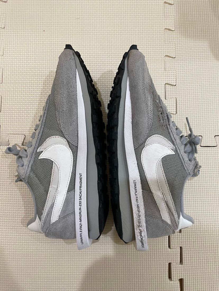 Fragment × sacai × Nike LD Waffle "Light Smoke Grey"
