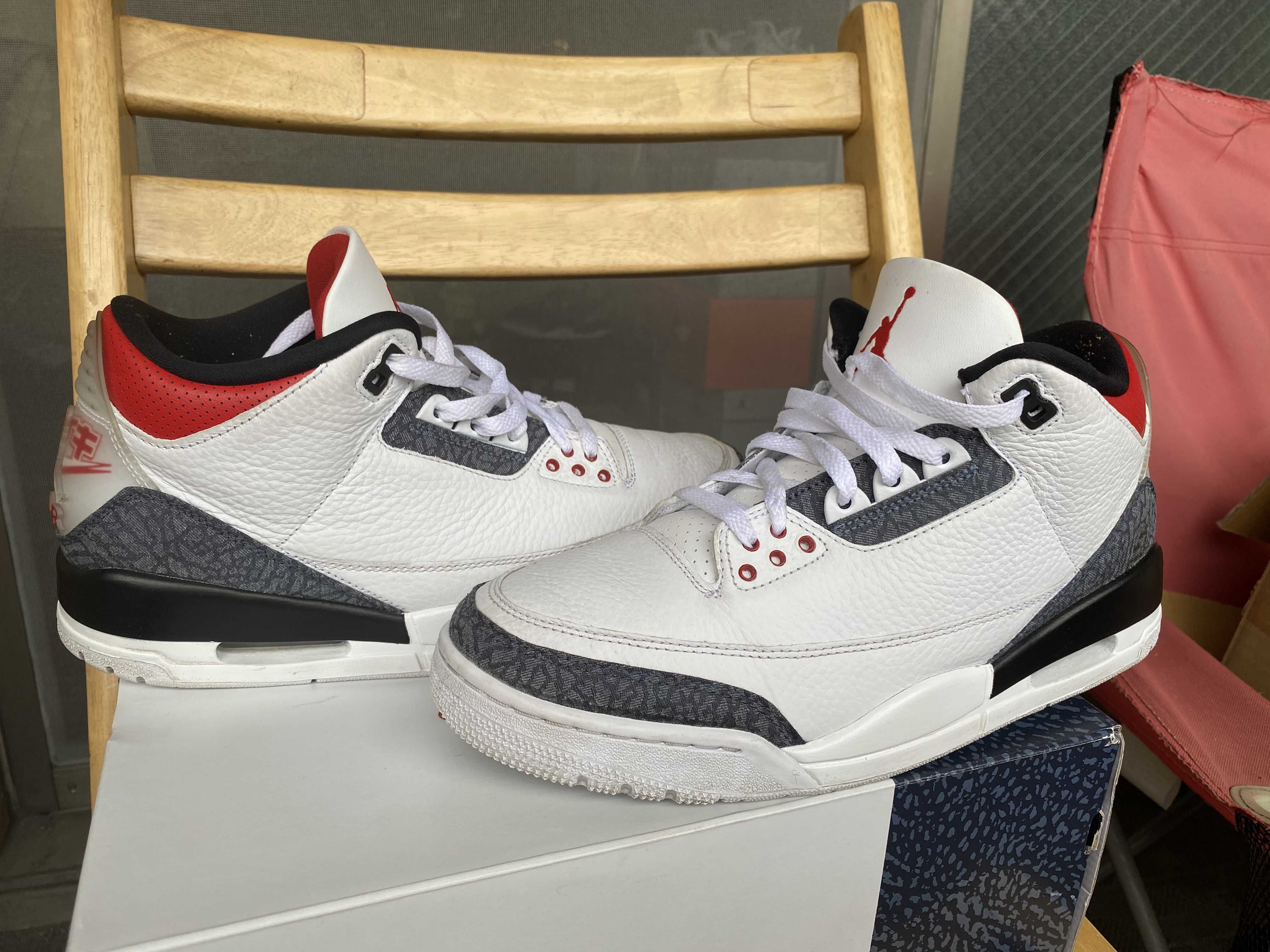 Nike Air Jordan 3 Retro SE-T CO JP "Fire Red Denim"