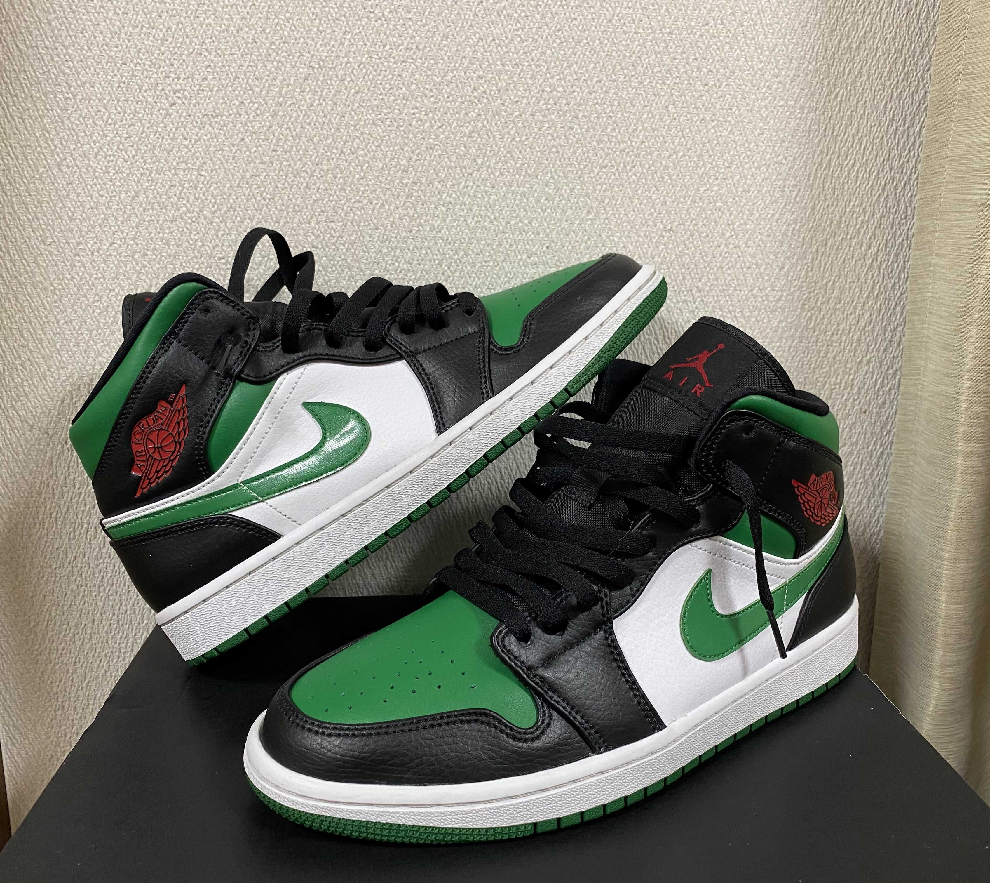 NIKE AIR JORDAN 1 MID "PINE GREEN"