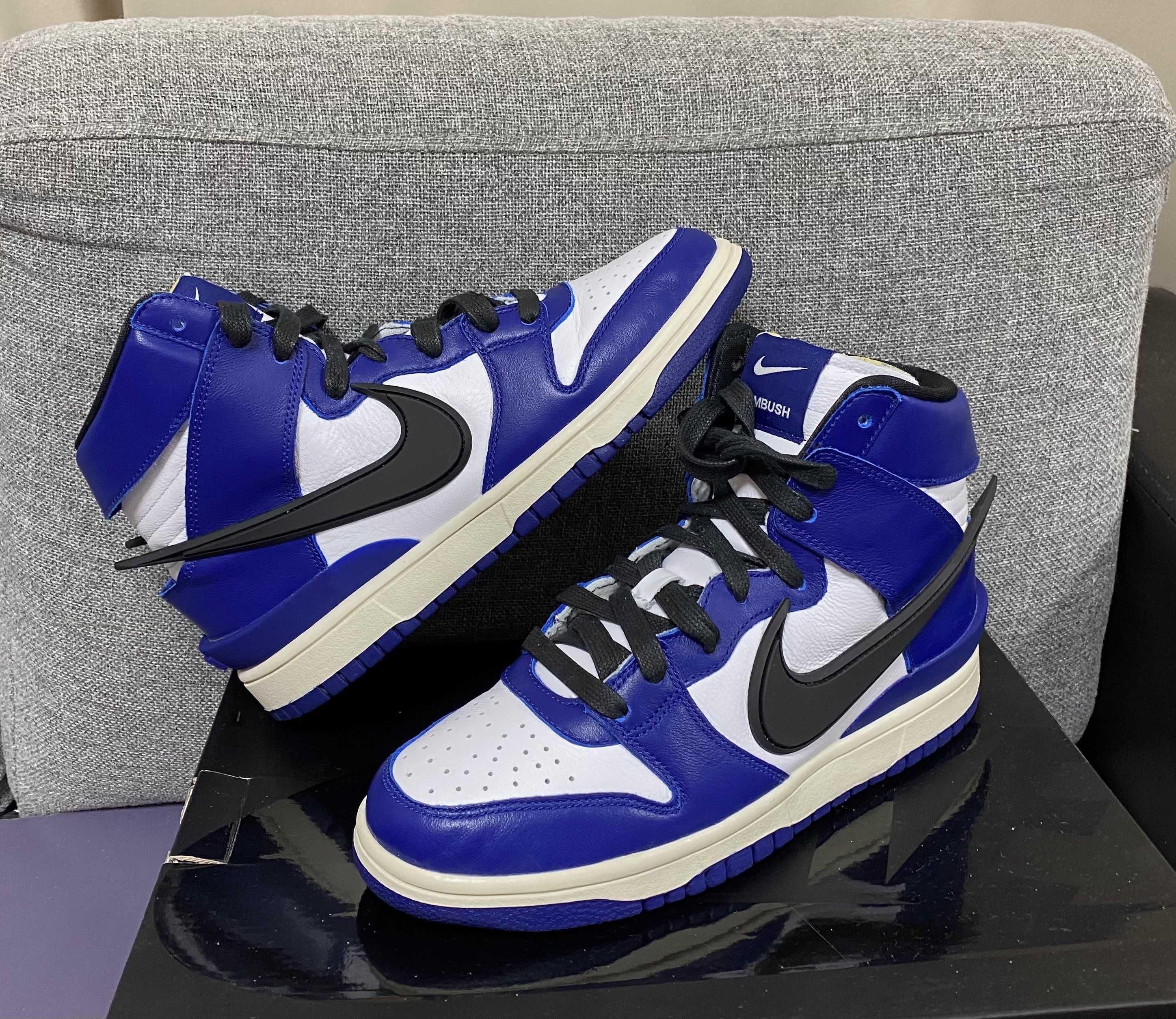 AMBUSH × NIKE DUNK HIGH "DEEP ROYAL"