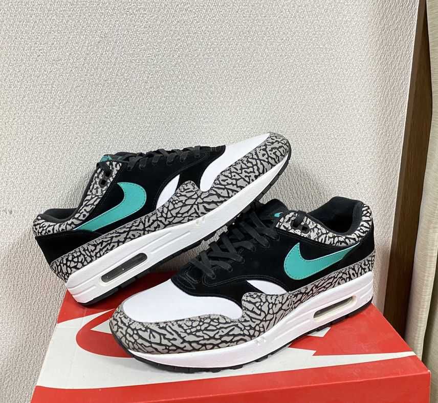 atmos × Nike Air Max 1 Premium Retro "Elephant/Safari" (2017)