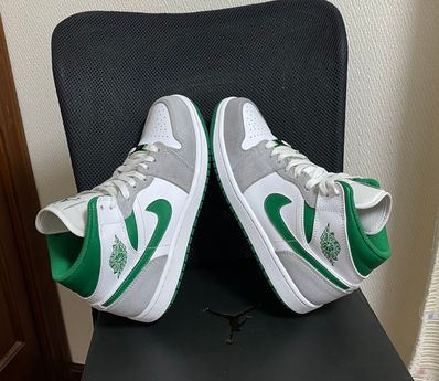 Nike Air Jordan 1 Mid "Green Grey White"