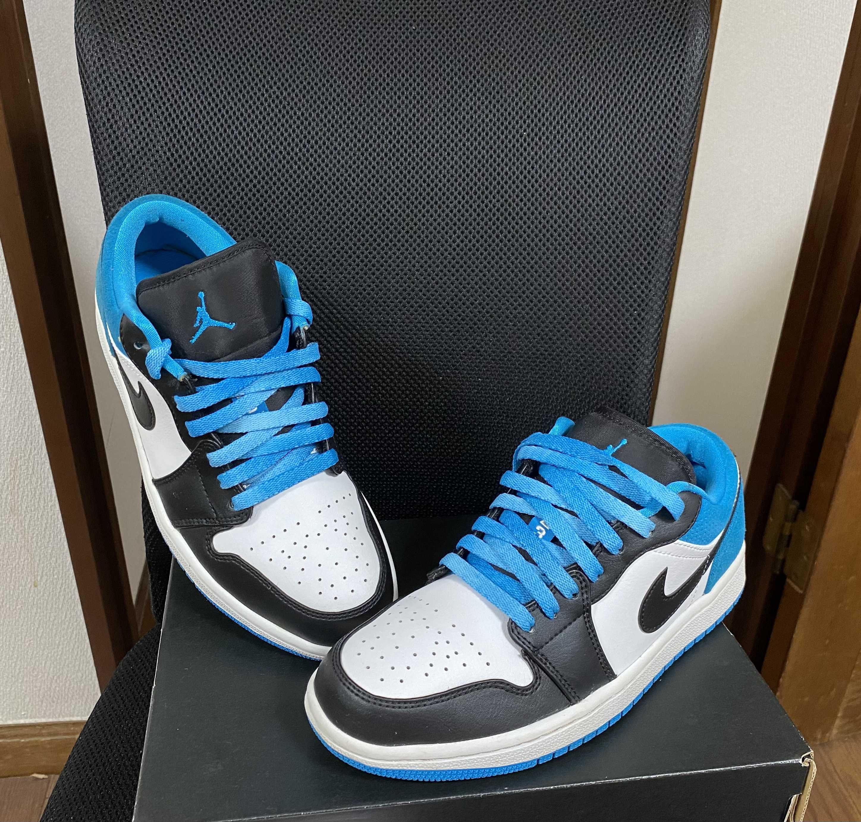 Nike Air Jordan 1 Low SE "Black/Laser Blue/White"