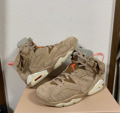 Travis Scott × Nike Air Jordan 6 "British Khaki"