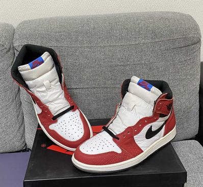 Spiderman × Nike Air Jordan 1 Origin Story "Gym Red/White/Photo Blue/Black"