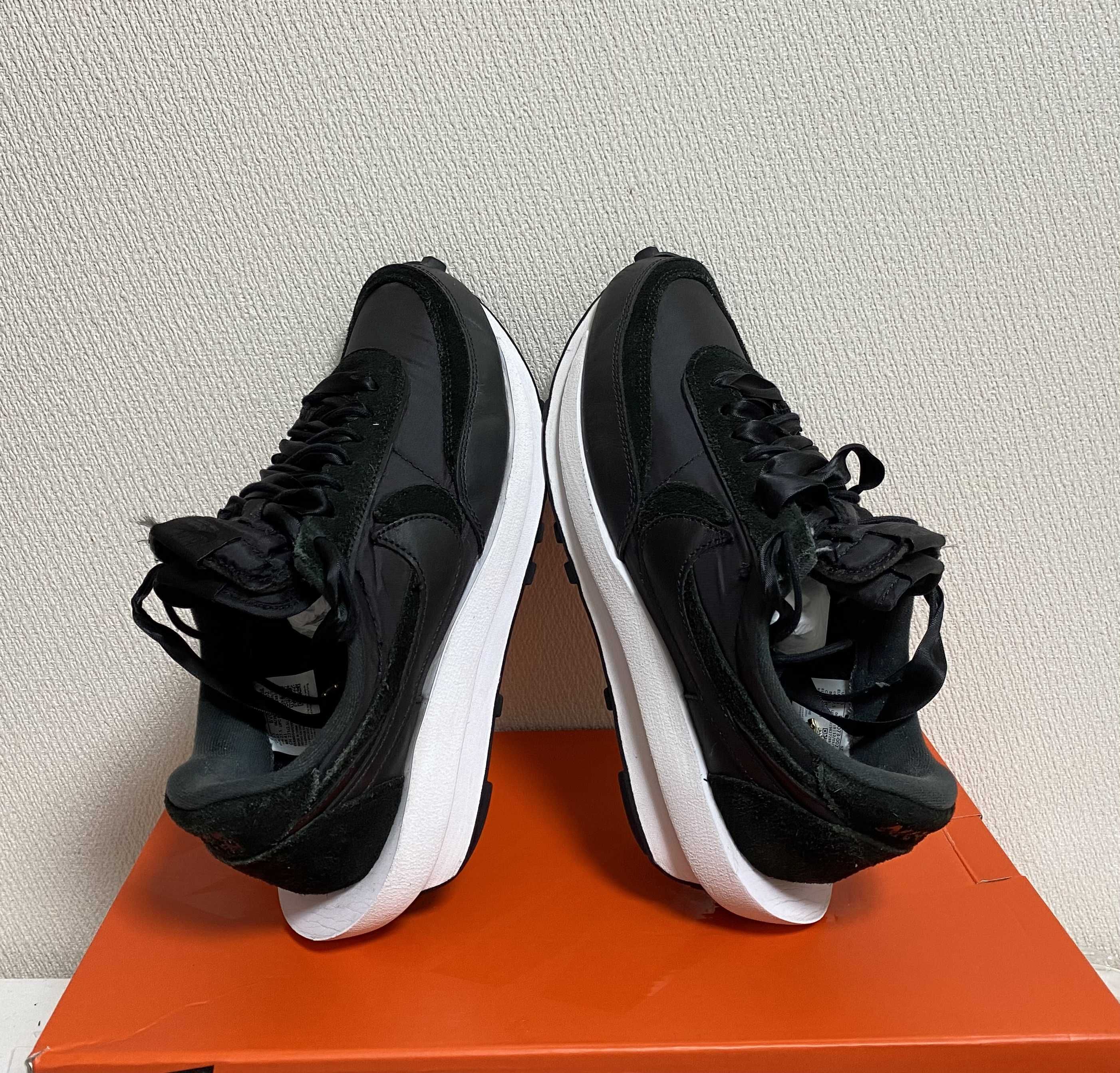 sacai × Nike LDV Waffle "Triple Black"