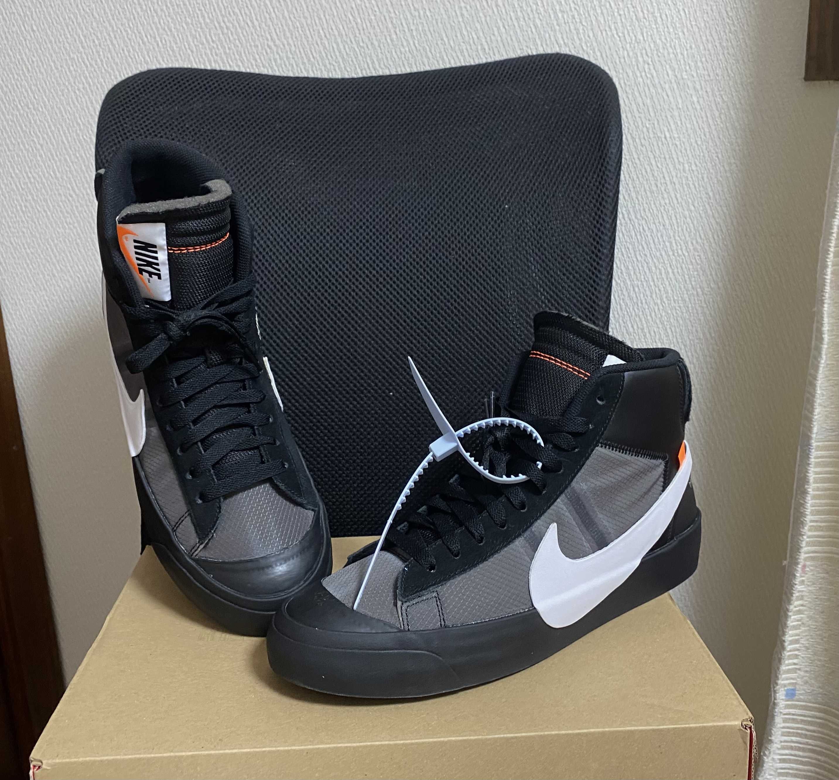Off-White × Nike Blazer Studio Mid "Grim Reaper"