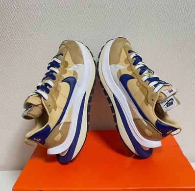 Sacai × Nike Vapor Waffle "Sesame And Blue Void"