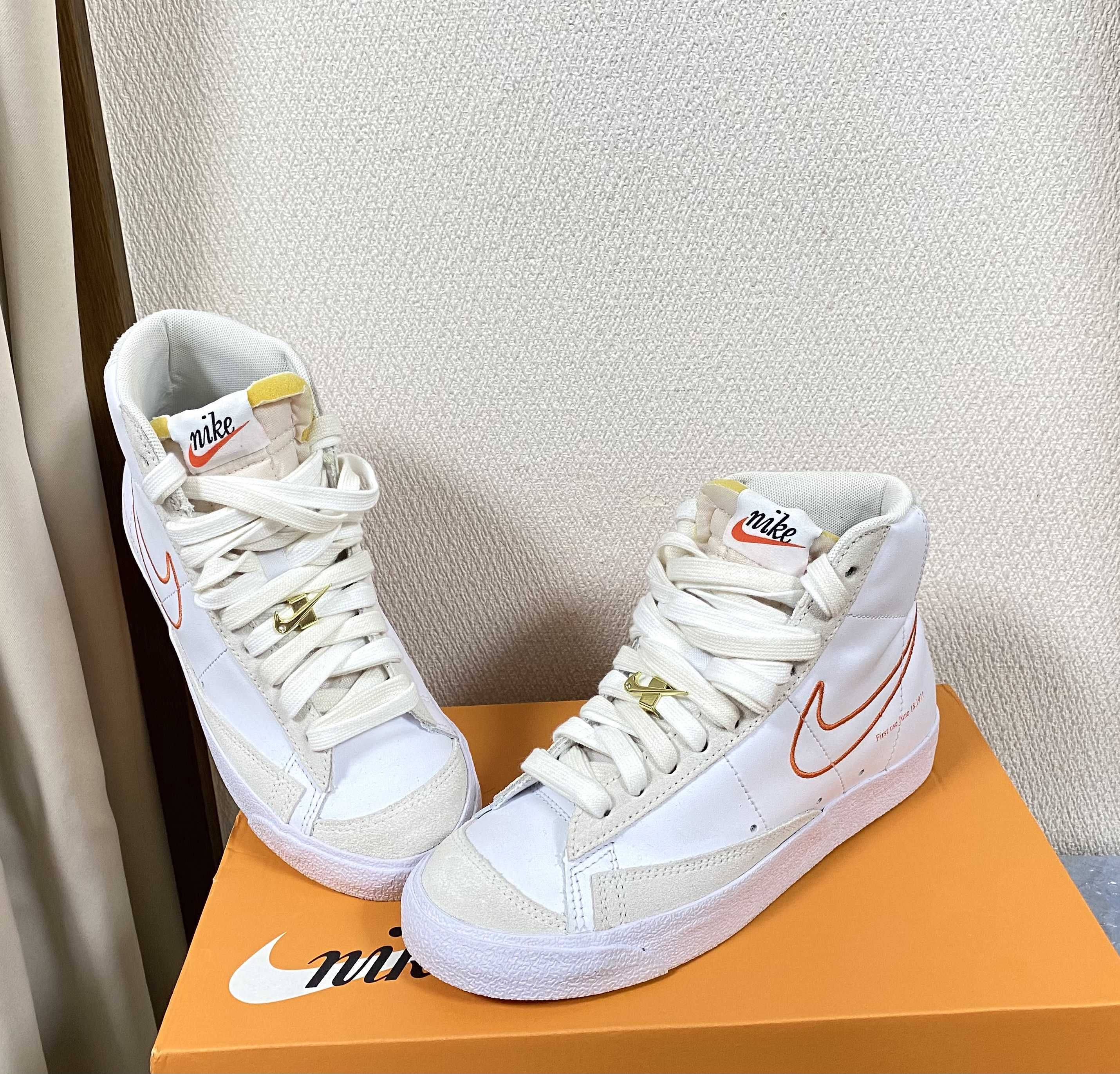 NIKE BLAZER MID '77 SE "FIRST USE" ORANGE
