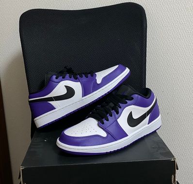 NIKE AIR JORDAN 1 LOW "COURT PURPLE"