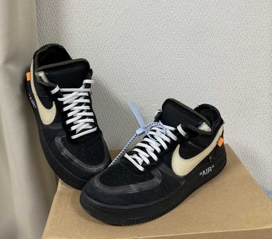 Off-White × Nike Air Force 1 Low "Black"