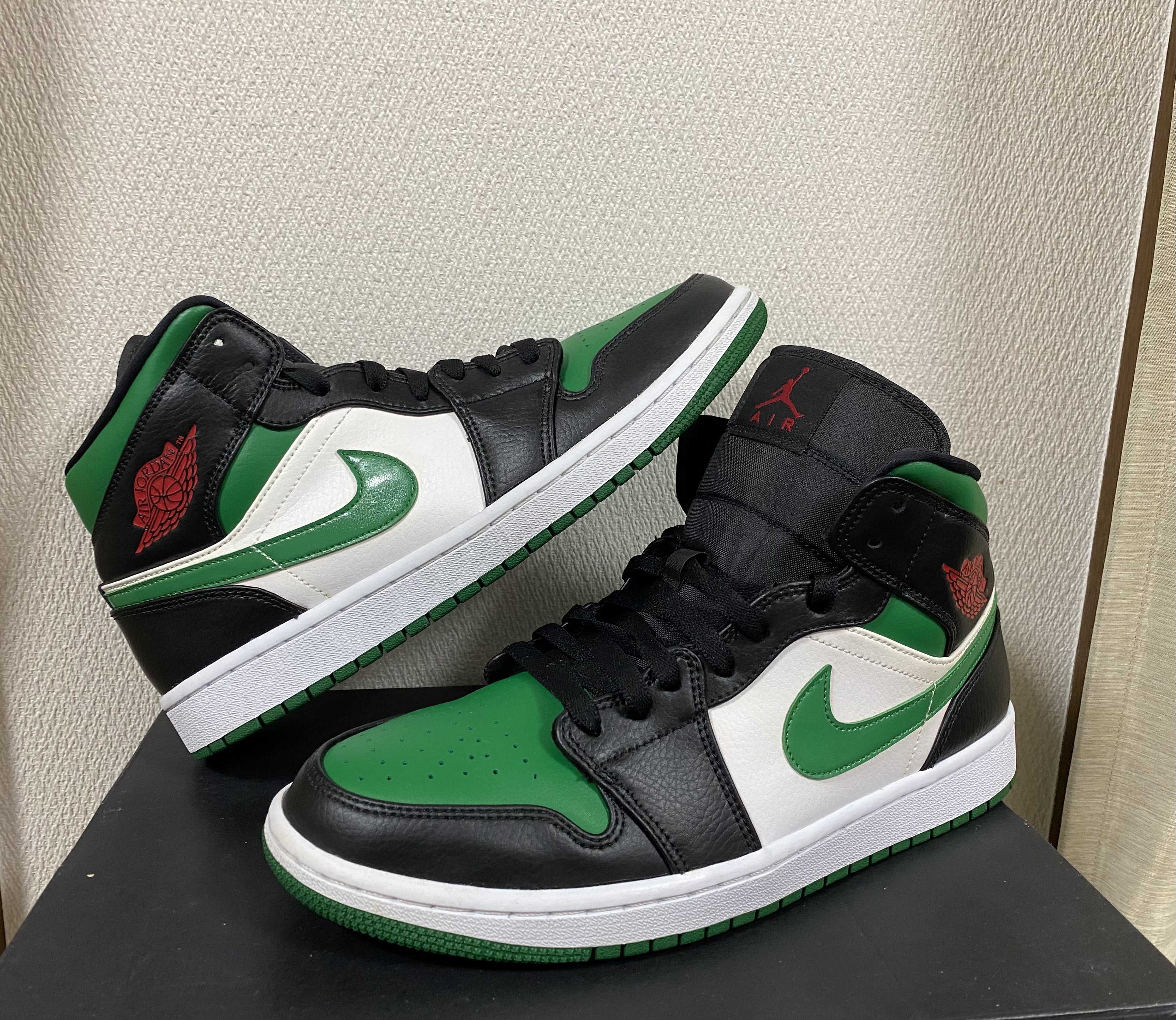 NIKE AIR JORDAN 1 MID "PINE GREEN"