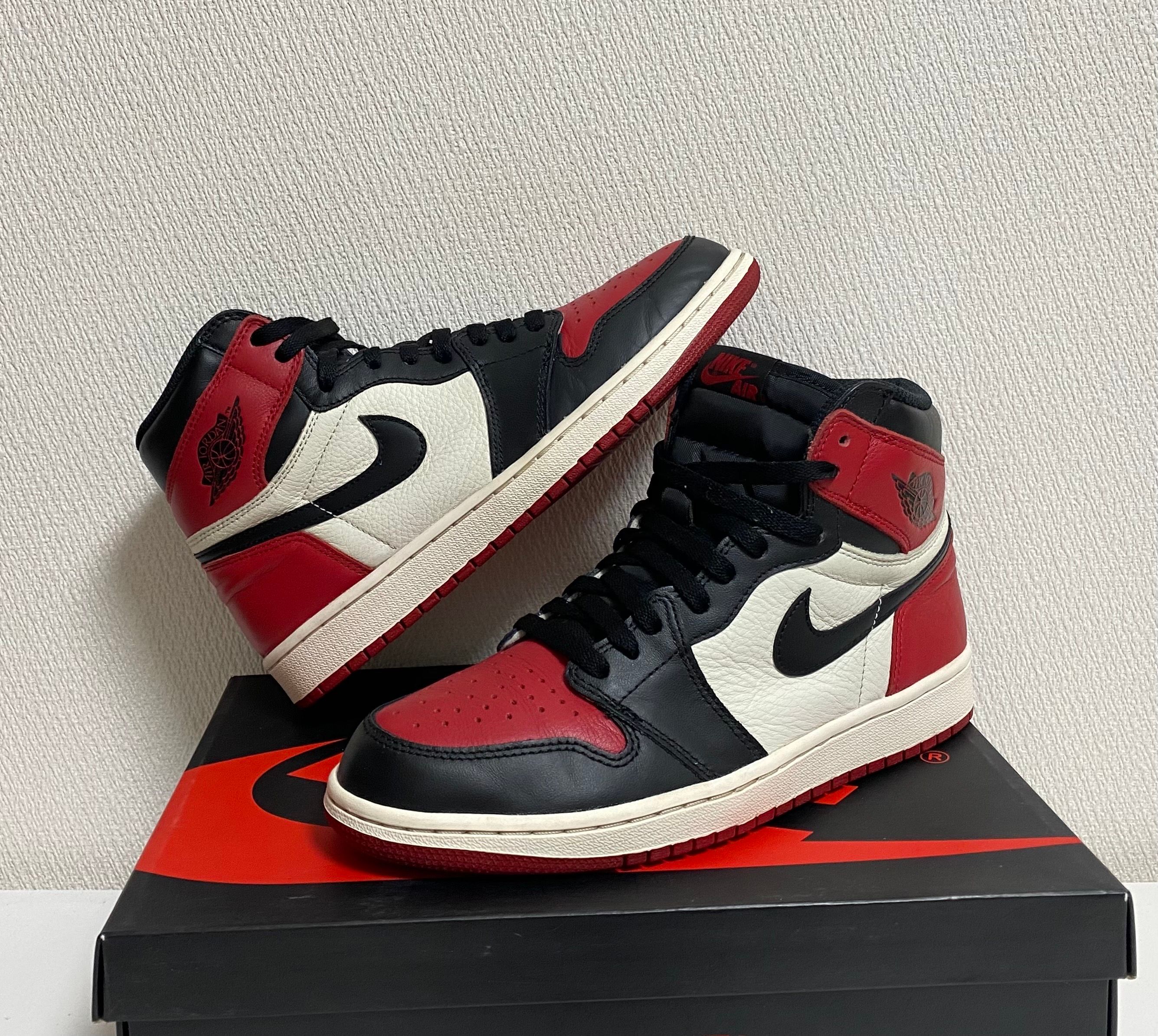 Nike Air Jordan 1 Retro High OG "Bred Toe"