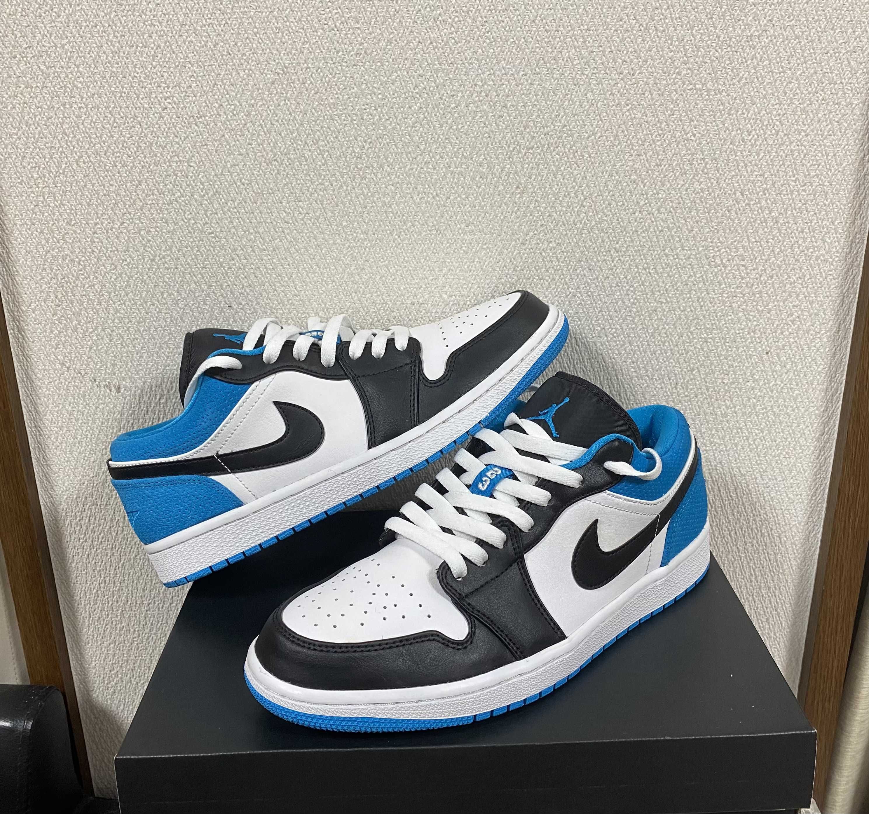 Nike Air Jordan 1 Low SE "Black/Laser Blue/White"