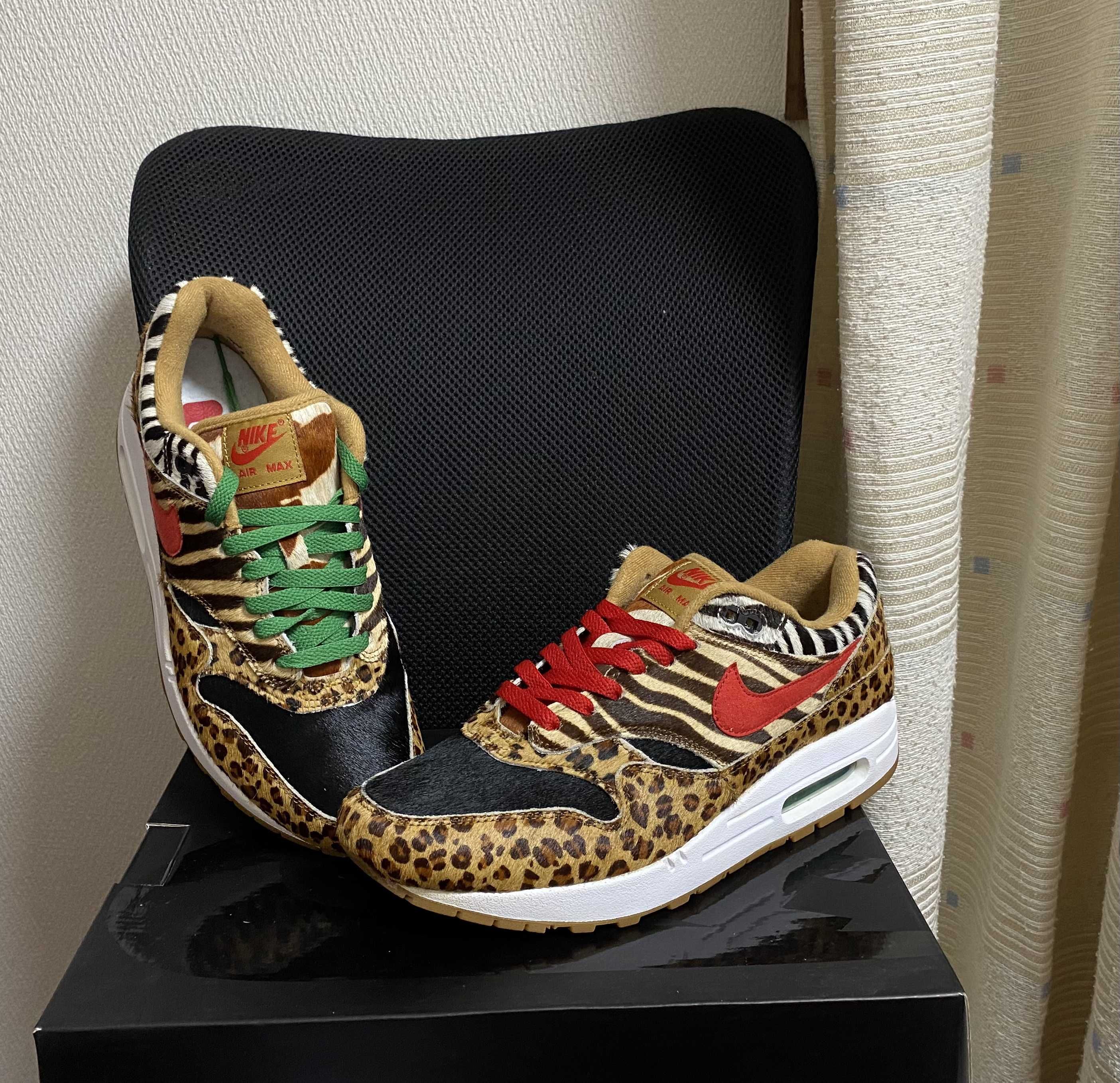 atmos × Nike Air Max 1 DLX "Animal Pack/Safari"