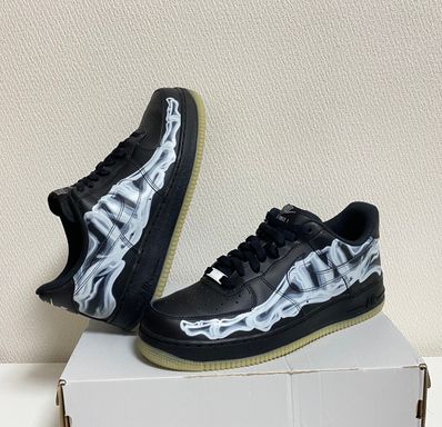 Nike Air Force 1 Low "Black Skeleton"