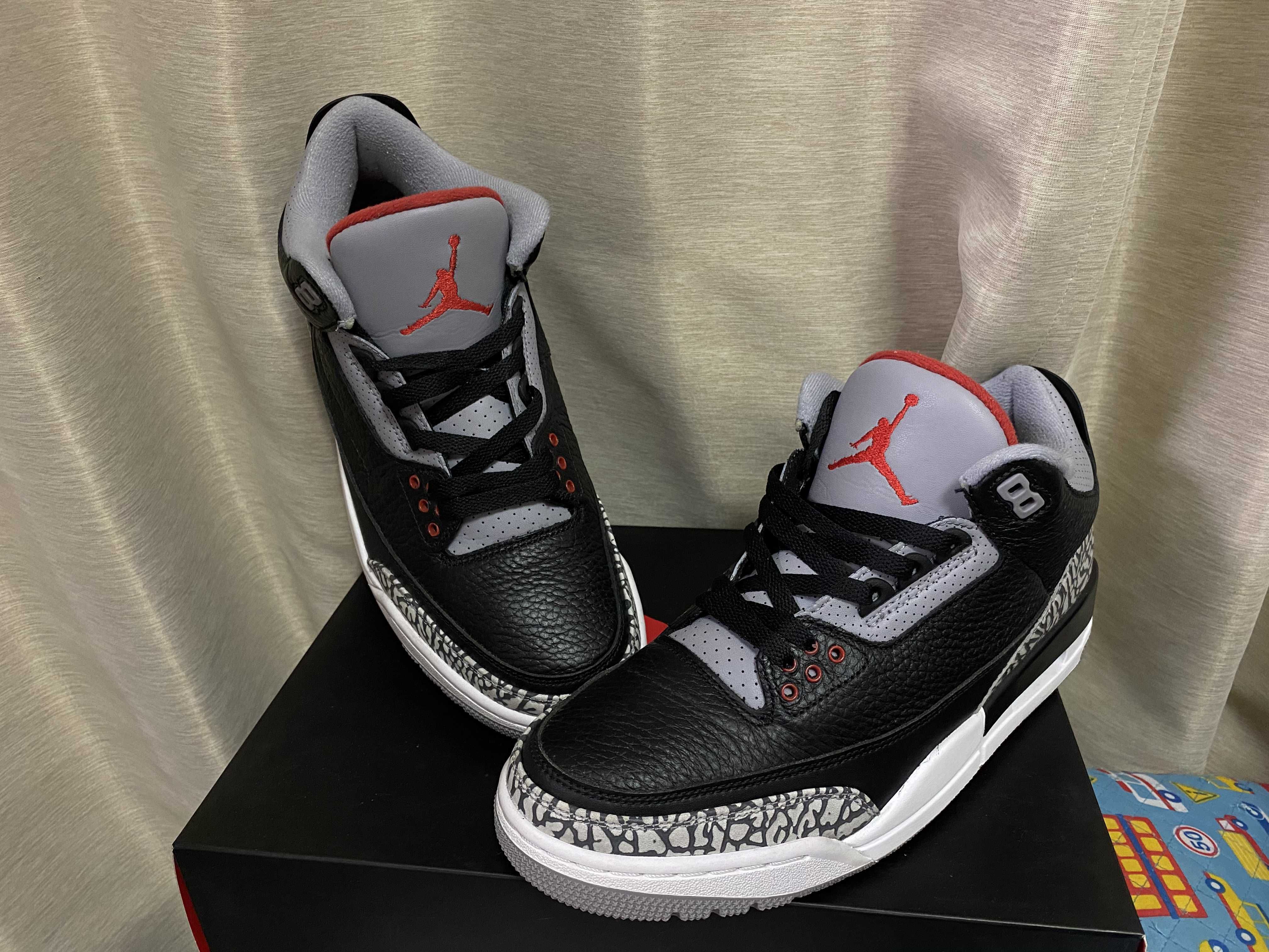 Nike Air Jordan 3 Retro OG "Black Cement" (2018)