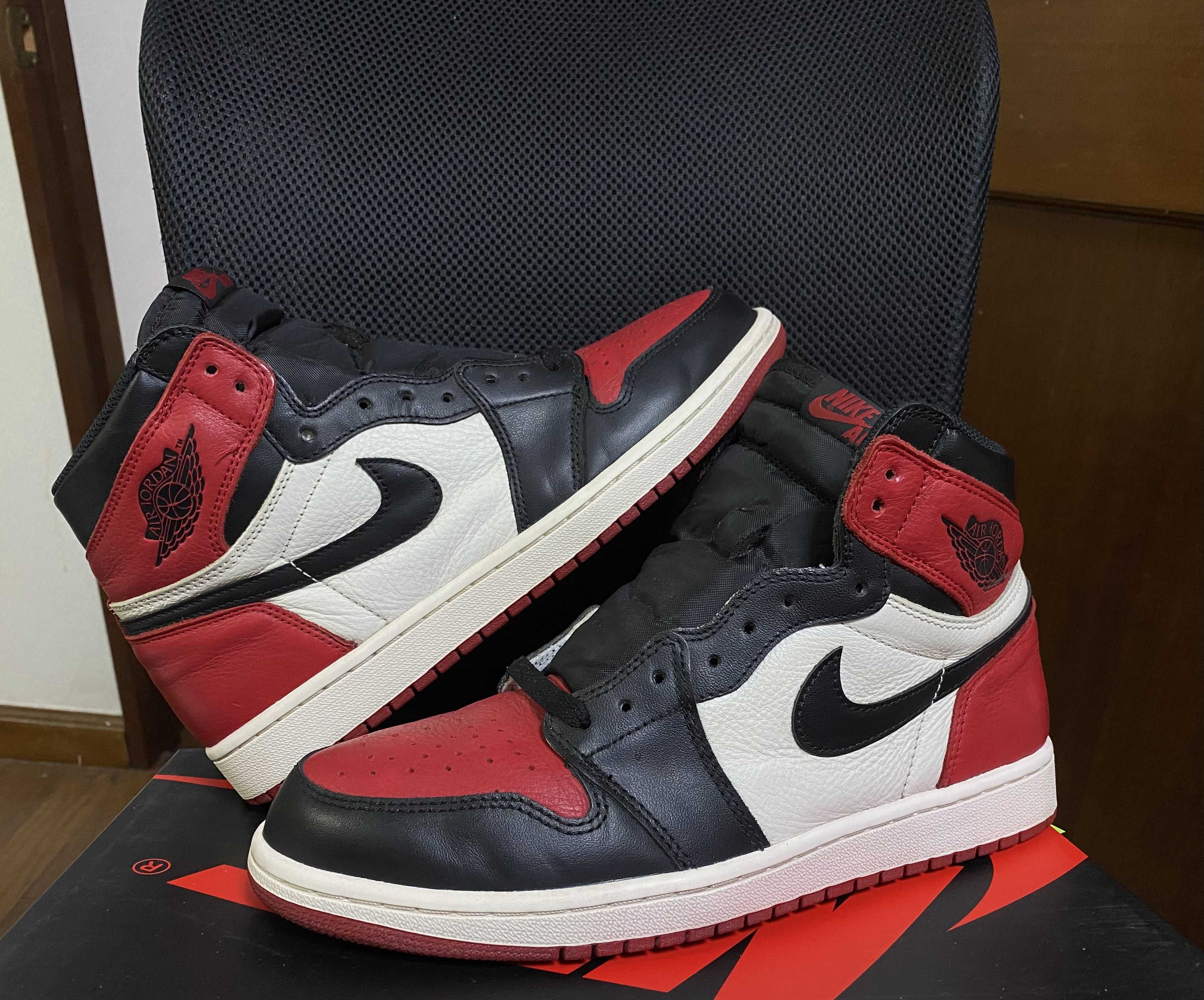 Nike Air Jordan 1 Retro High OG "Bred Toe"