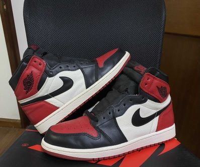 Nike Air Jordan 1 Retro High OG "Bred Toe"