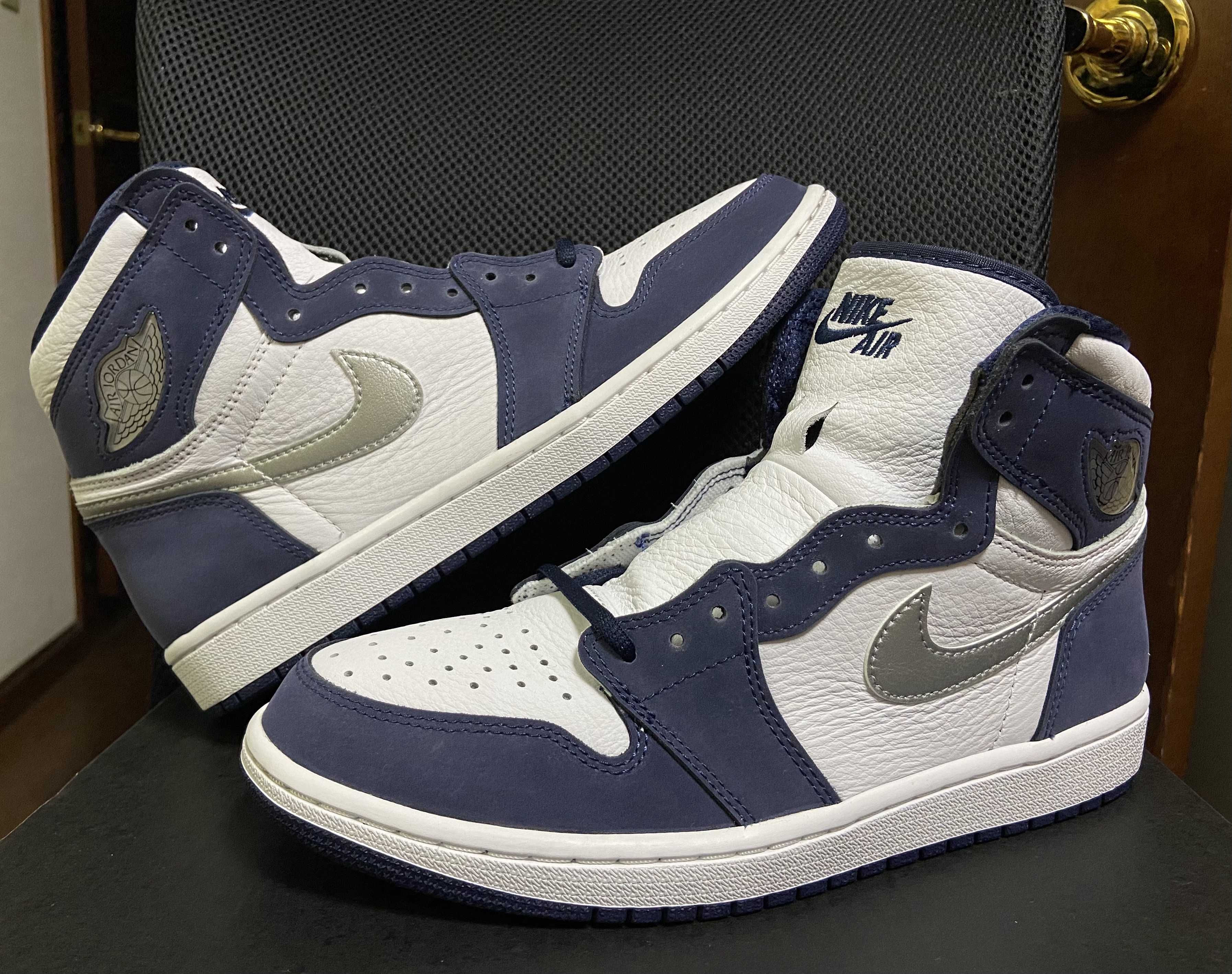Nike Air Jordan 1 High OG CO.JP "White/Midnight Navy" (2020)(ブリーフケースなし)