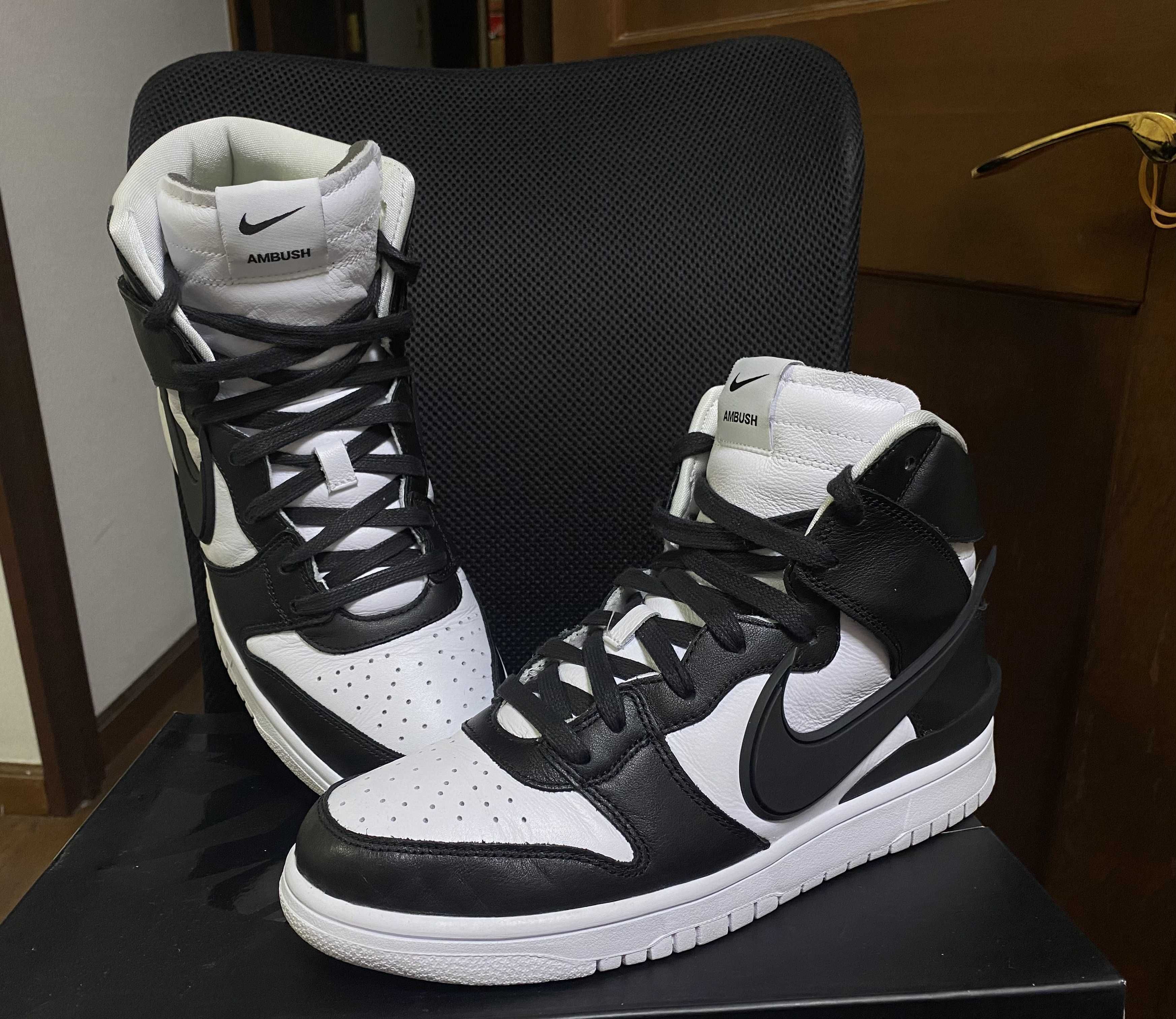 AMBUSH × Nike Dunk High "Black"
