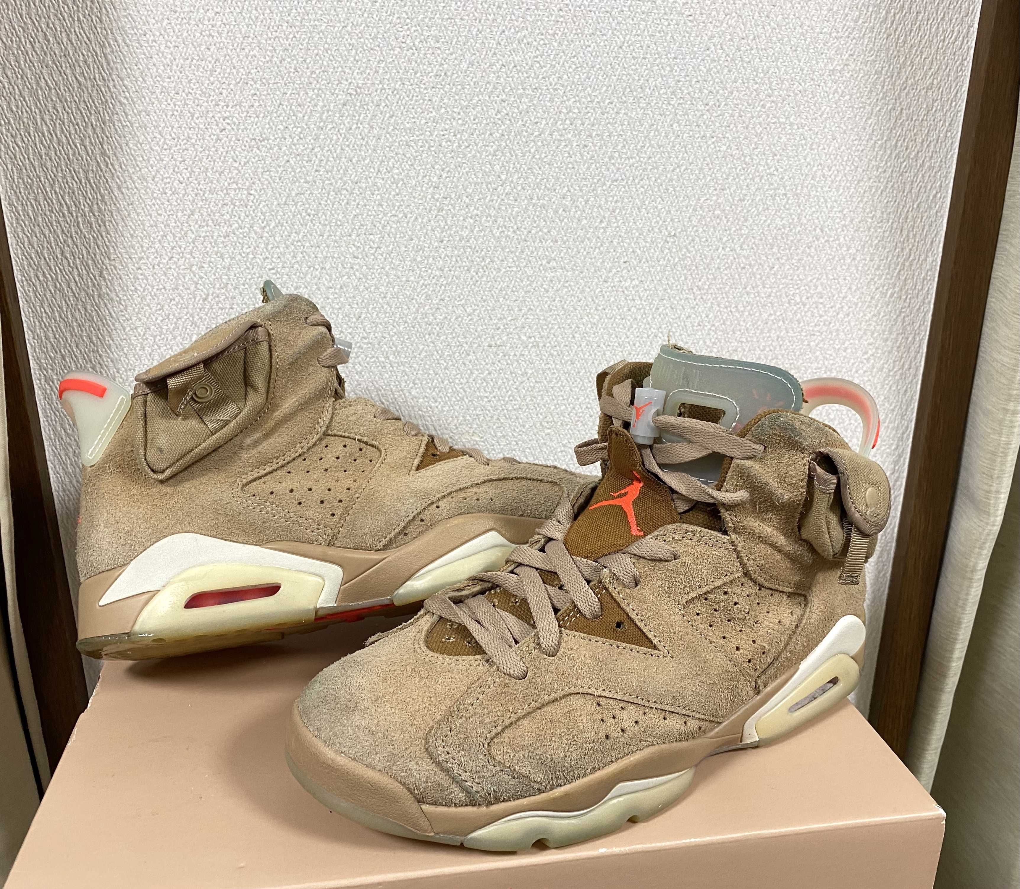 Travis Scott × Nike Air Jordan 6 "British Khaki"