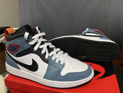 FACETASM × Nike Air Jordan 1 Mid "White/Navy"