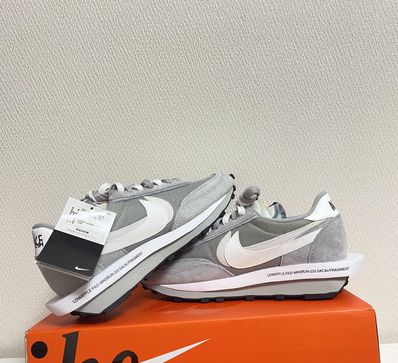 Fragment × sacai × Nike LD Waffle "Light Smoke Grey"