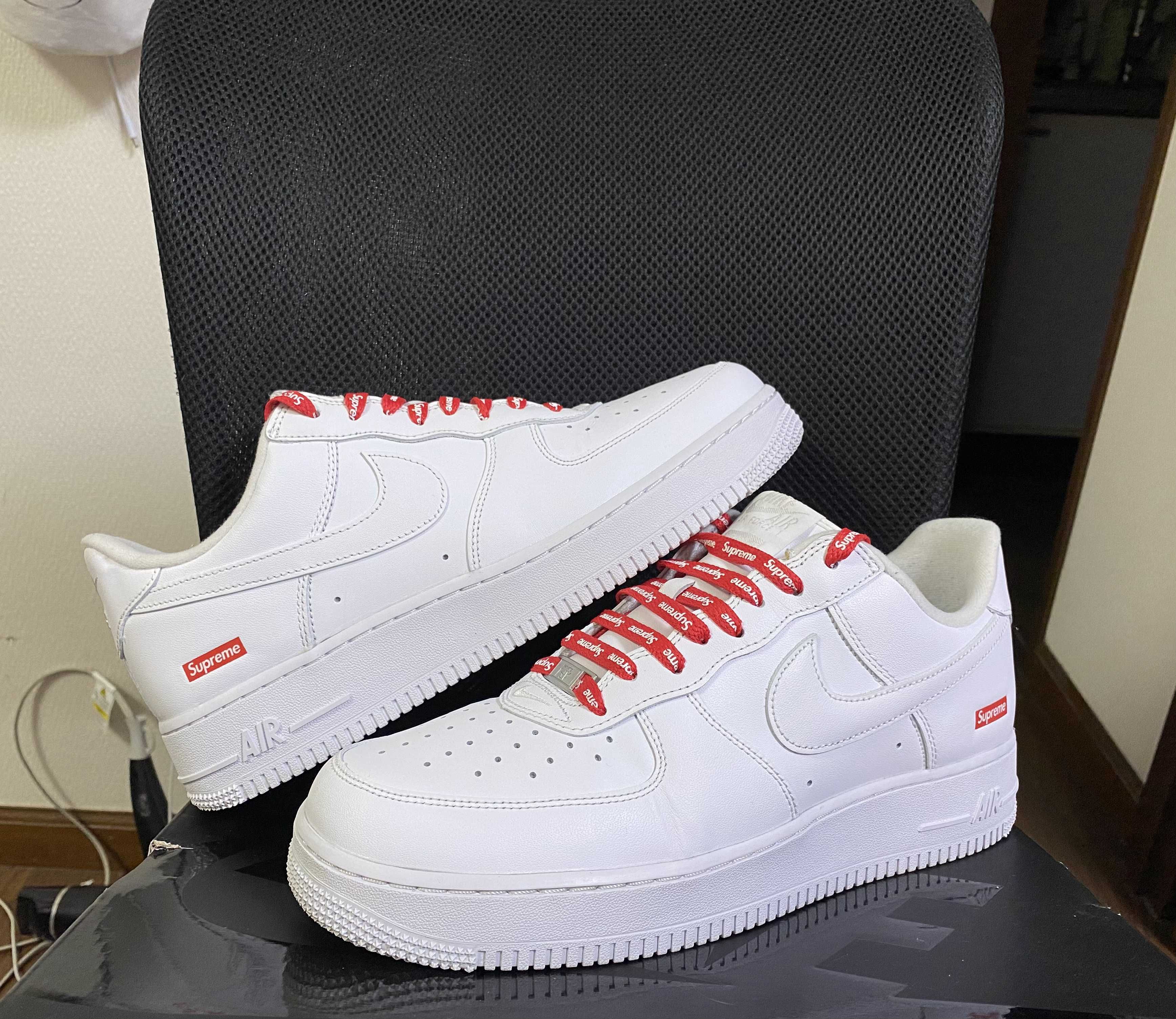 Supreme × Nike Air Force 1 Low "White"