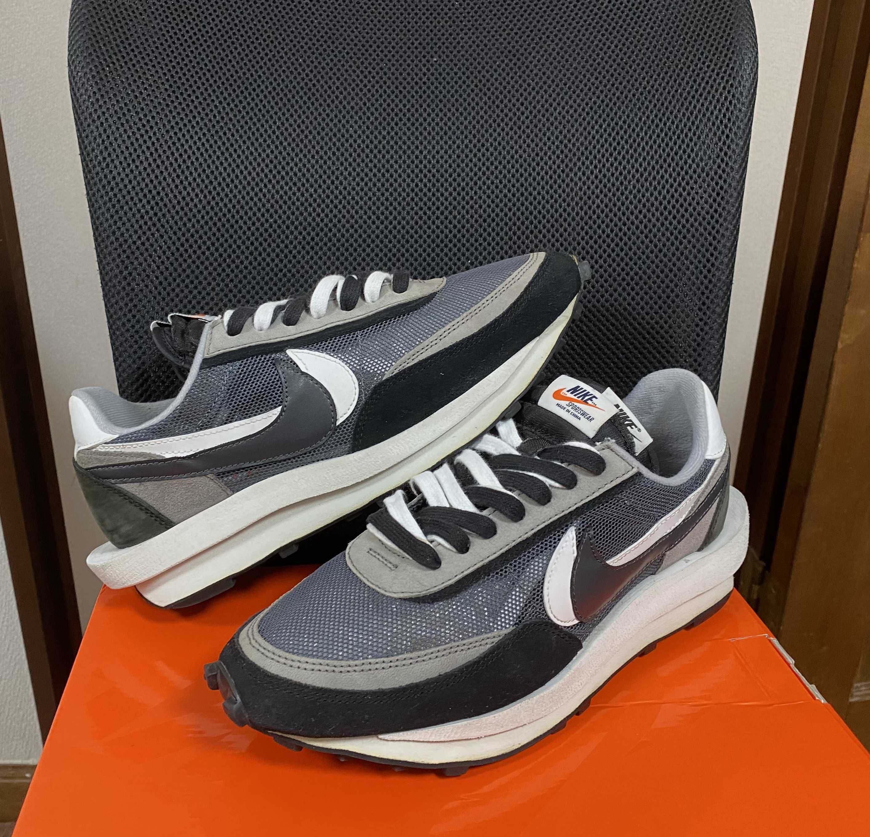 sacai × Nike LD Waffle "Black"